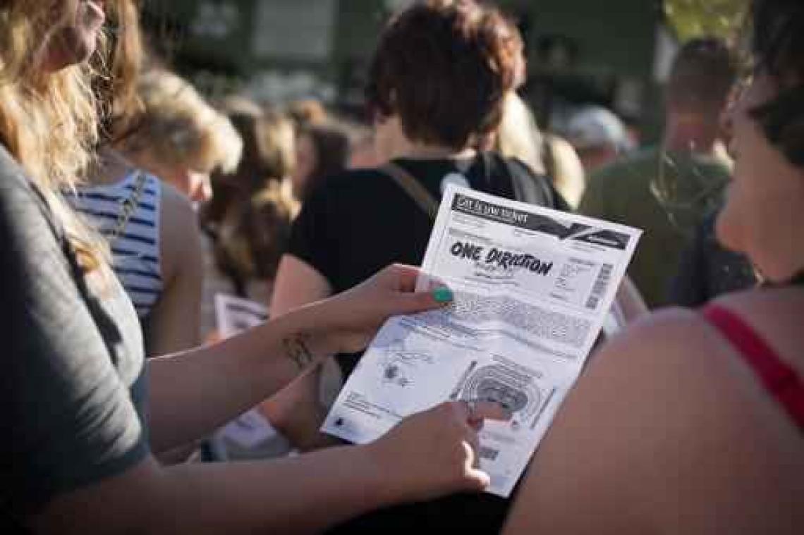 Al 1.200 geïnteresseerden in collectief proces tegen illegale concerttickets