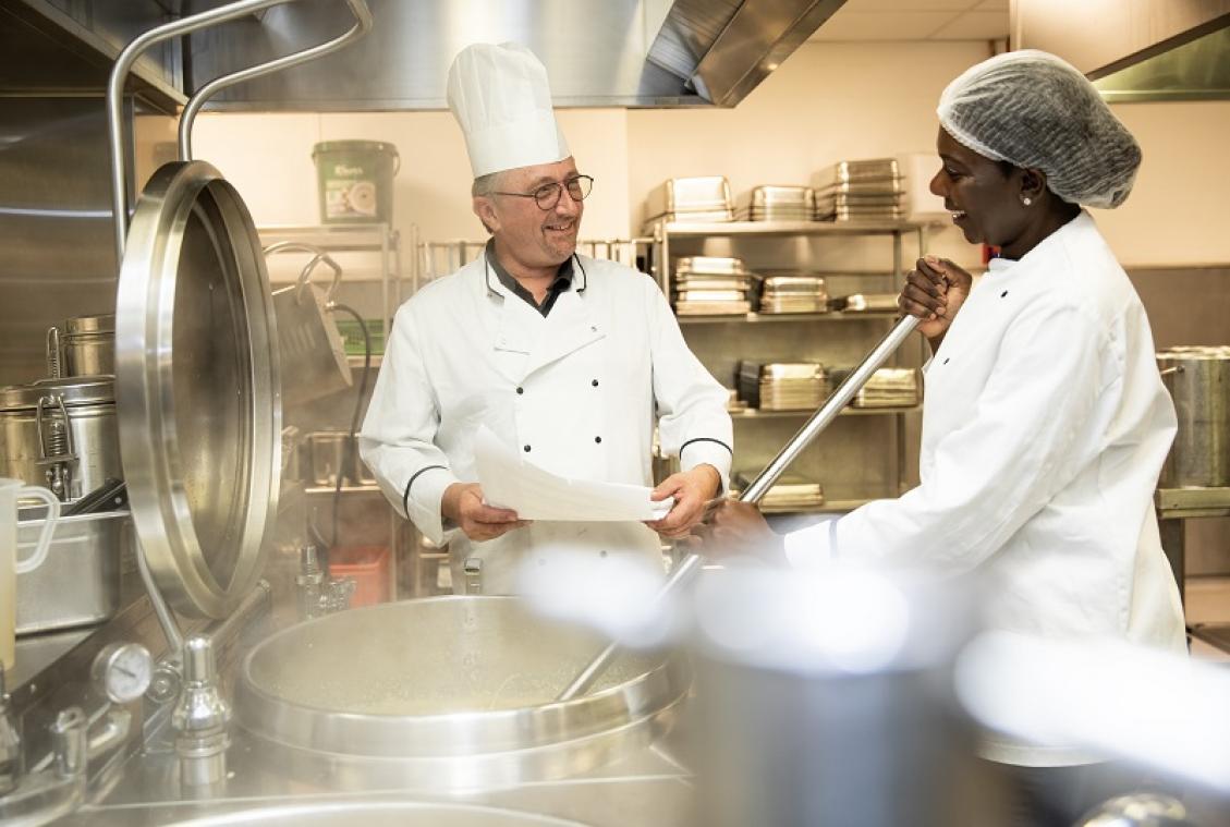 De werkdag van Stefan, chef-kok