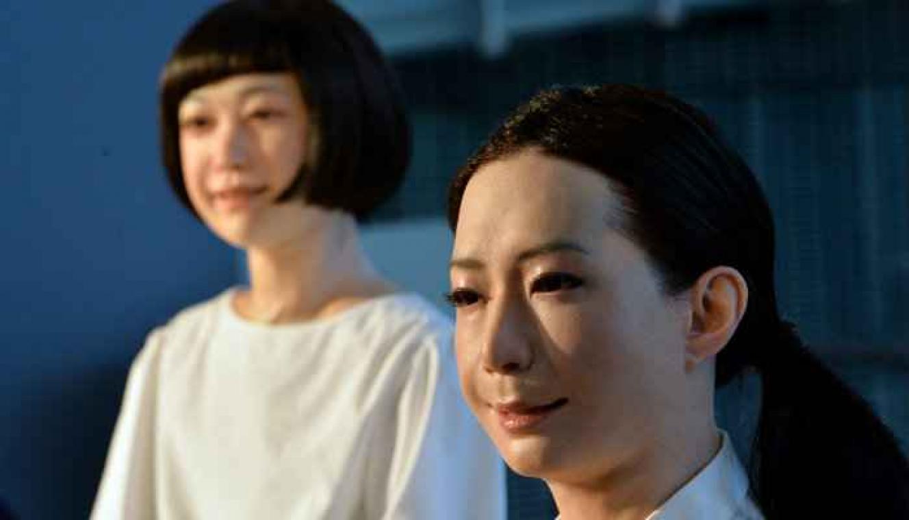 Japans museum onthult haast menselijke robots