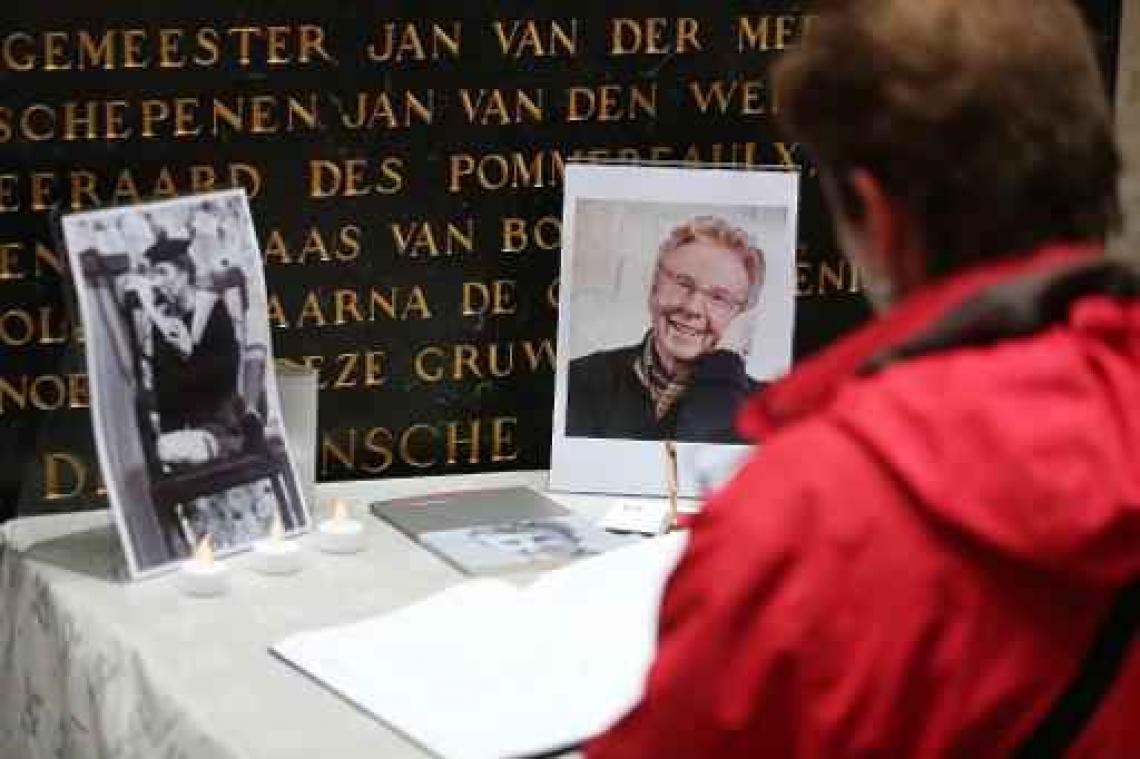 Asse Gaston Berghmans wordt uitgestrooid in zee