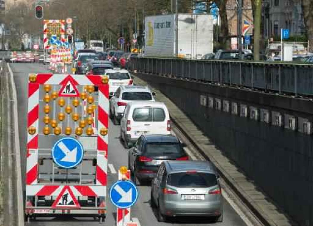 Politie waarschuwt voor grote verkeershinder in Brussel morgen