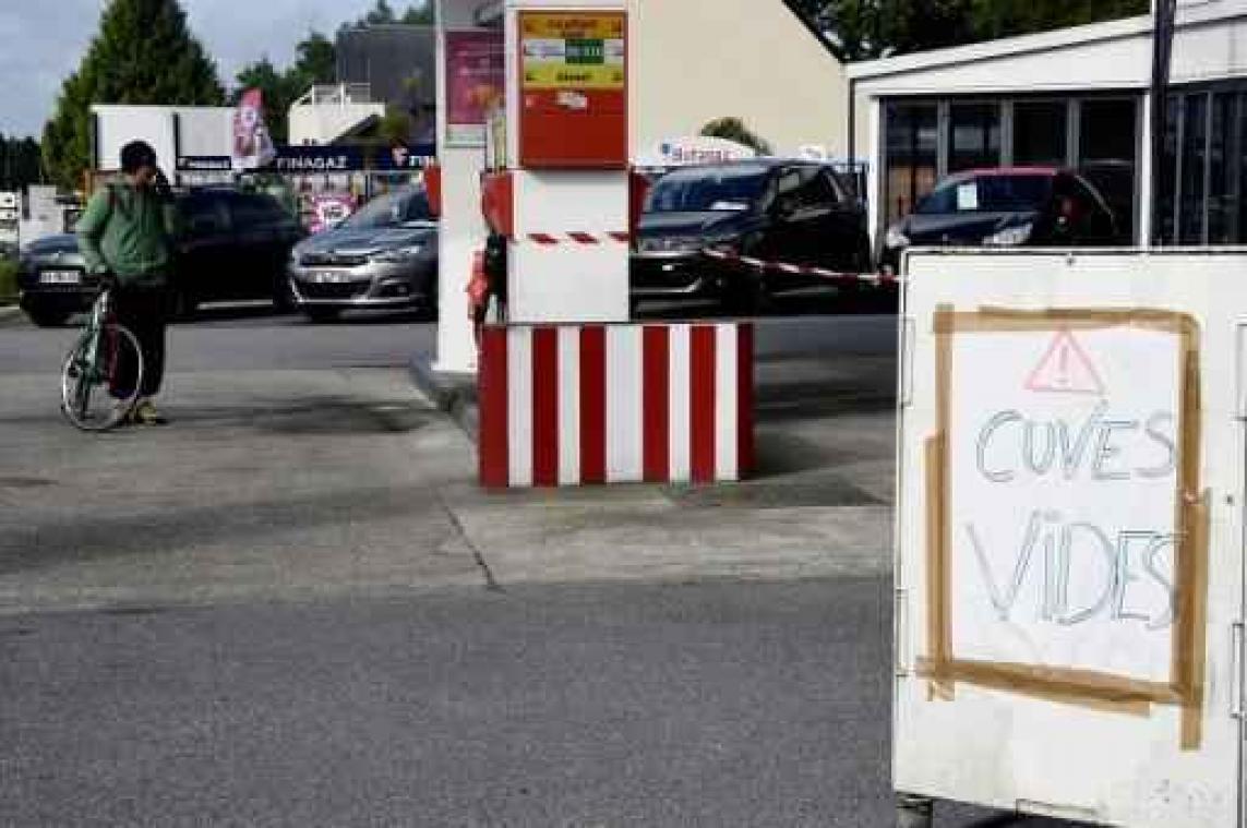 Brandstofschaarste in Frankrijk na blokkering raffinaderijen