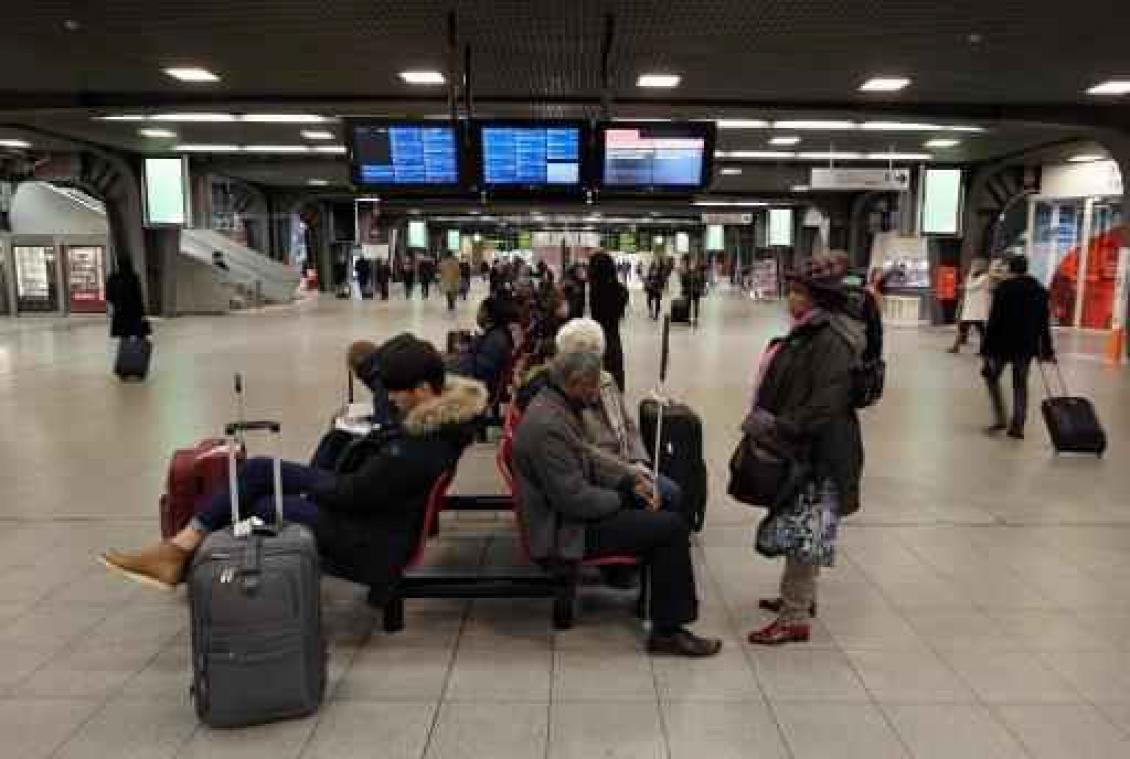 Nieuwe informatie op vertrekschermen in station Brussel-Zuid