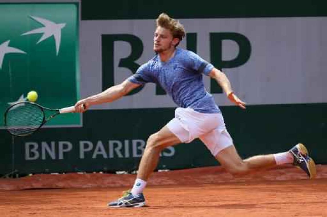 Goffin moet rekenen op goede eerste service op Roland Garros