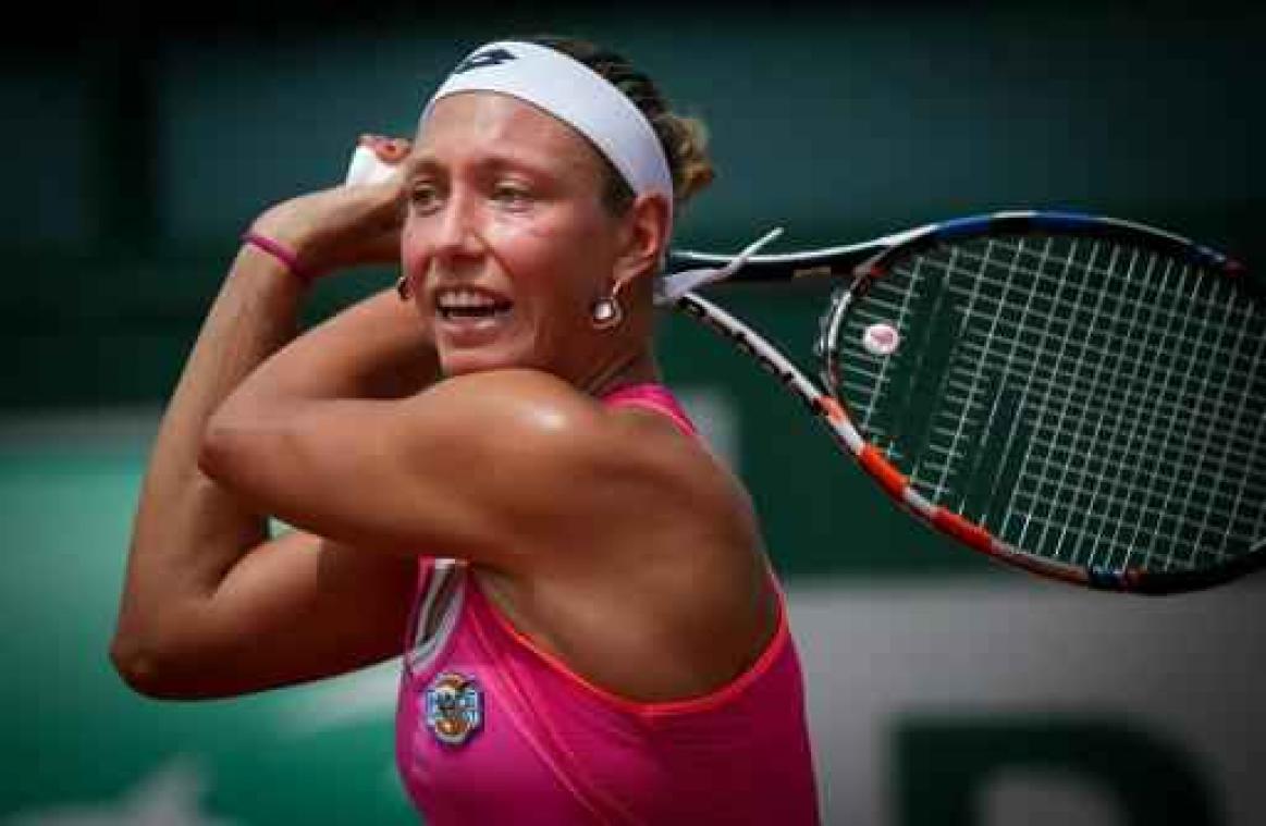 Yanina Wickmayer vlot naar tweede ronde van Roland-Garros