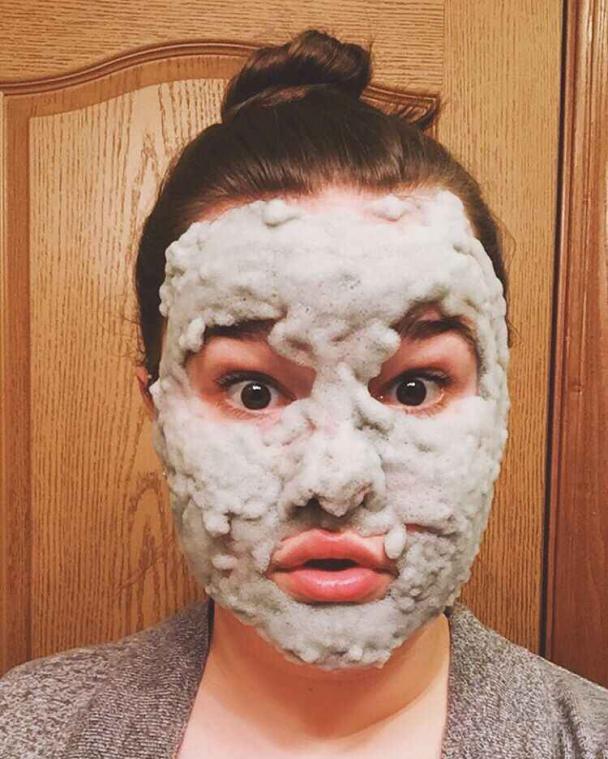 Bubbelmasker verovert Instagram