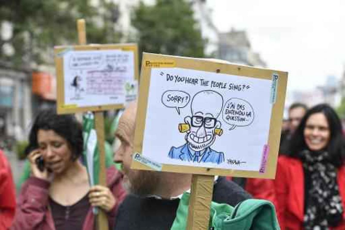 "Betoging op het eerste gezicht weinig impact op bedrijven"