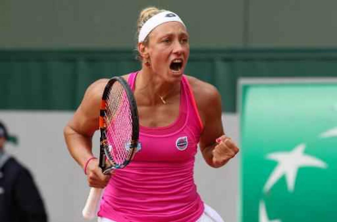 Roland Garros - Yanina Wickmayer in tweede ronde tegen Russische Makarova