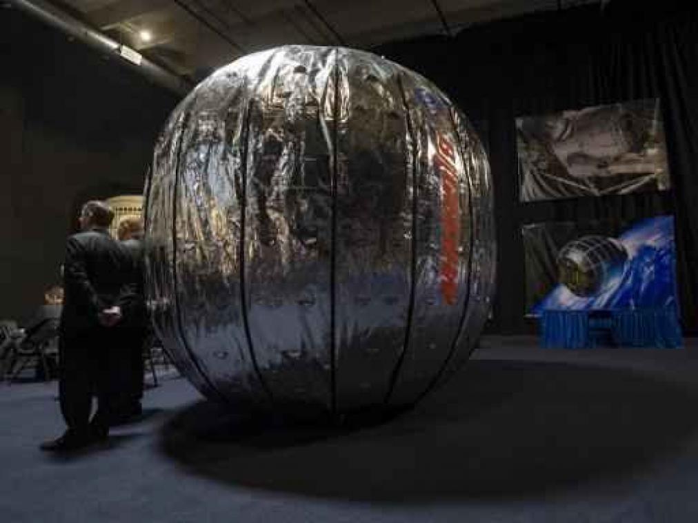 Bigelow Space ontvouwt woensdag zijn opblasbare module van ruimtestation ISS