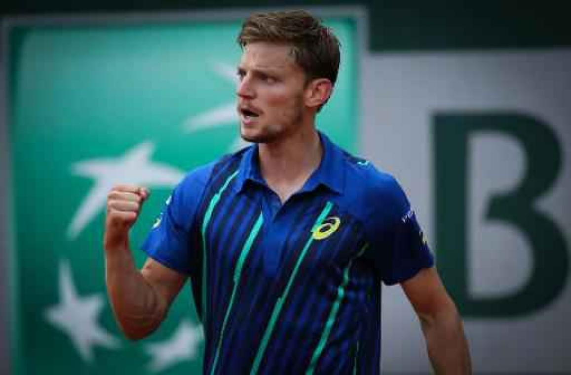 David Goffin neemt vlot eerste horde op Roland Garros