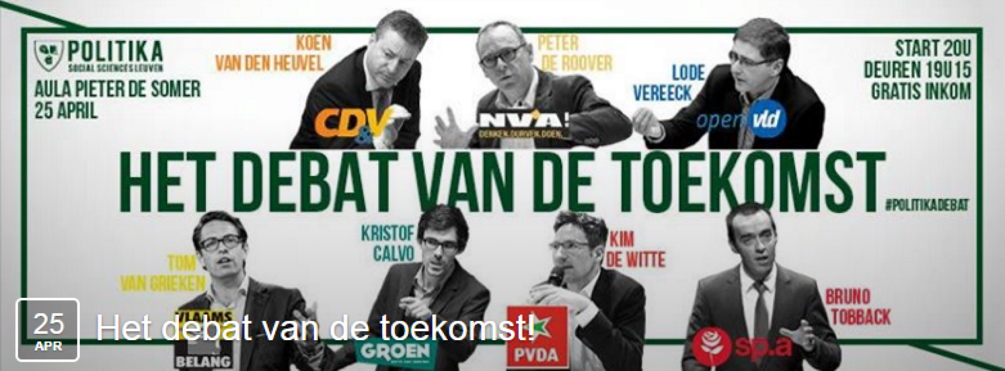 Proficiat, je hebt enkel mannen in je panel!