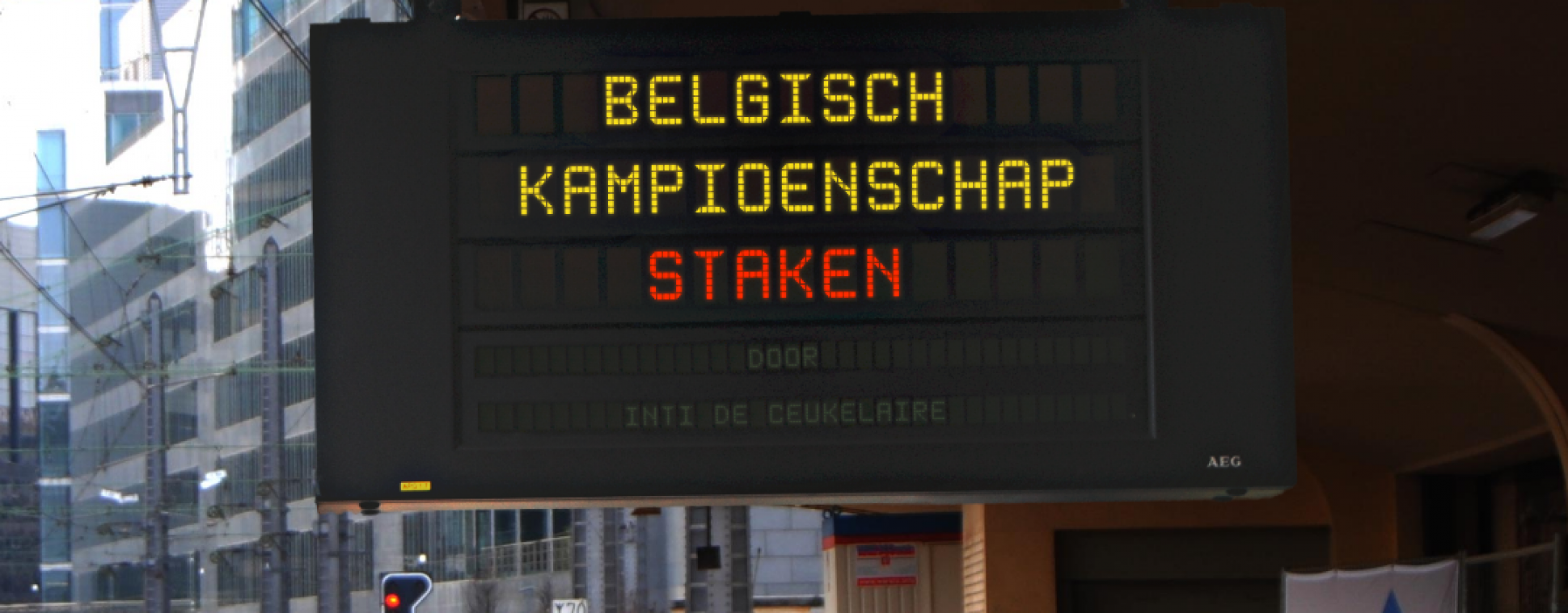Aalstenaar lanceert BK staken