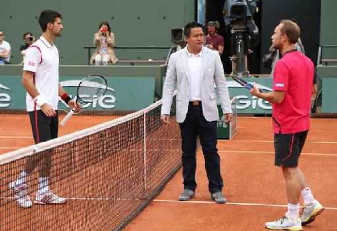 Roland Garros - Darcis lijdt logische nederlaag tegen Djokovic