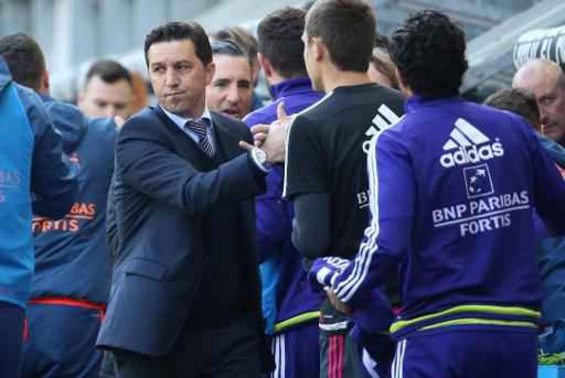 Besnik Hasi is niet langer trainer van RSC Anderlecht