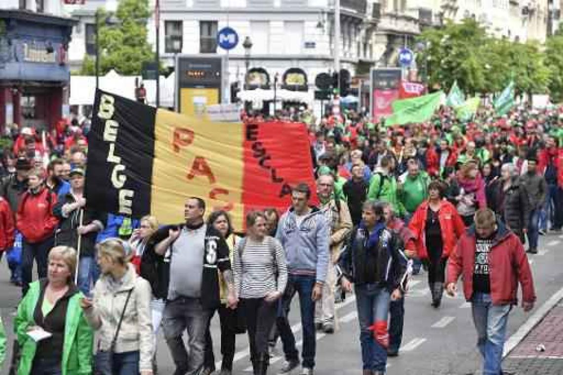 Politie verwacht zware verkeershinder in Brussel tijdens betoging 31 mei