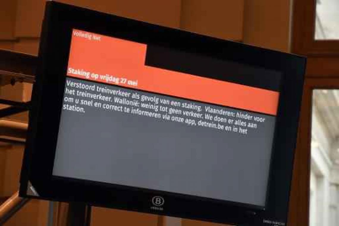 NMBS: "Aanpassing van het vervoersplan is geen politiek standpunt"