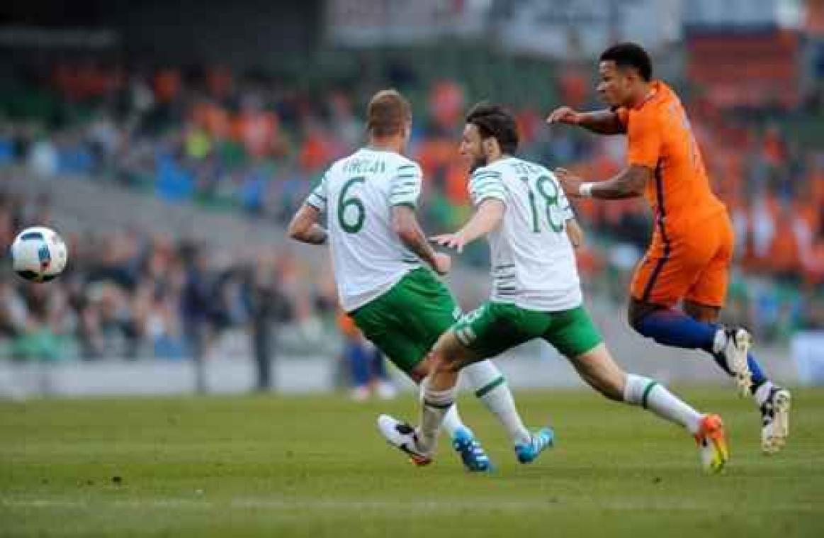 EK 2016 - Ierland en Nederland houden mekaar in evenwicht in oefenduel