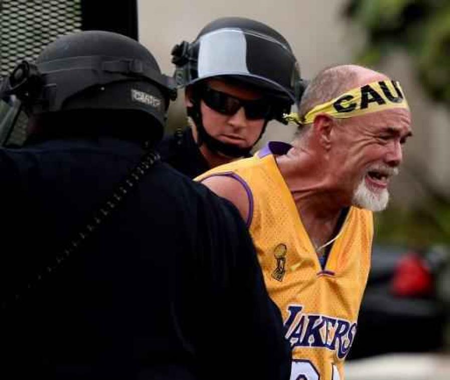 Vijfendertig arrestaties bij nieuwe opstootjes tijdens Trump-rally