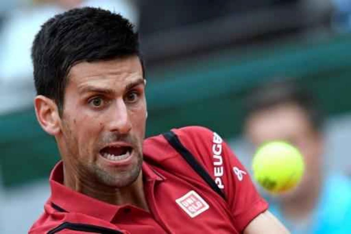 Roland Garros - Novak Djokovic zonder setverlies naar laatste zestien