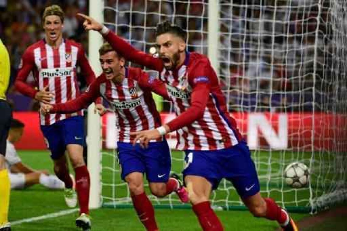 Champions League - Yannick Carrasco scoort als eerste Belg ooit in CL-finale