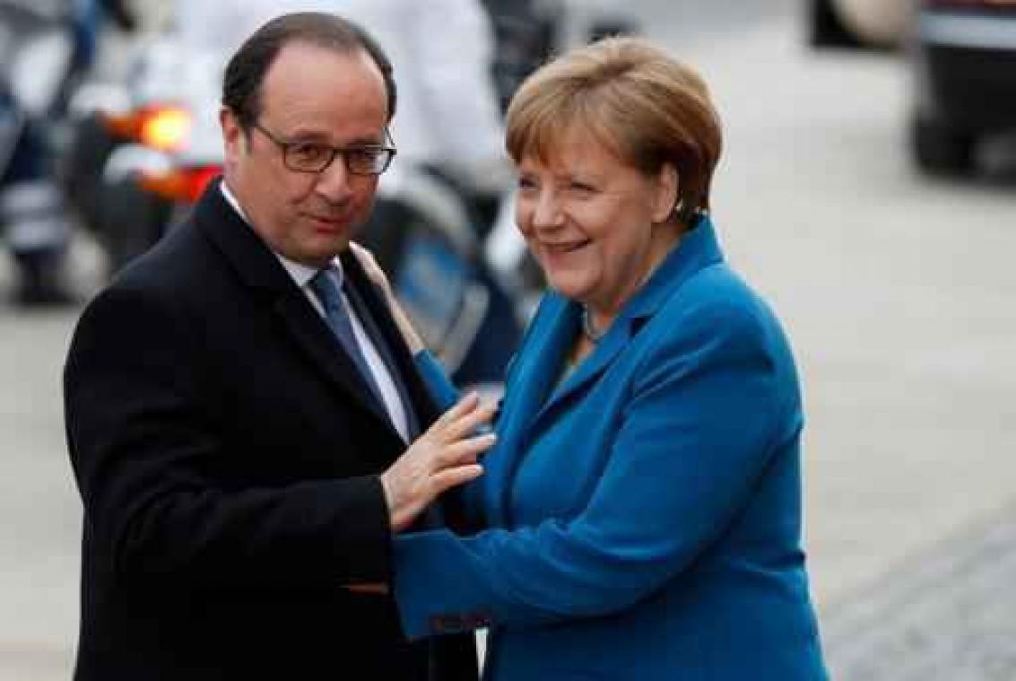 Hollande en Merkel gedenken Slag bij Verdun