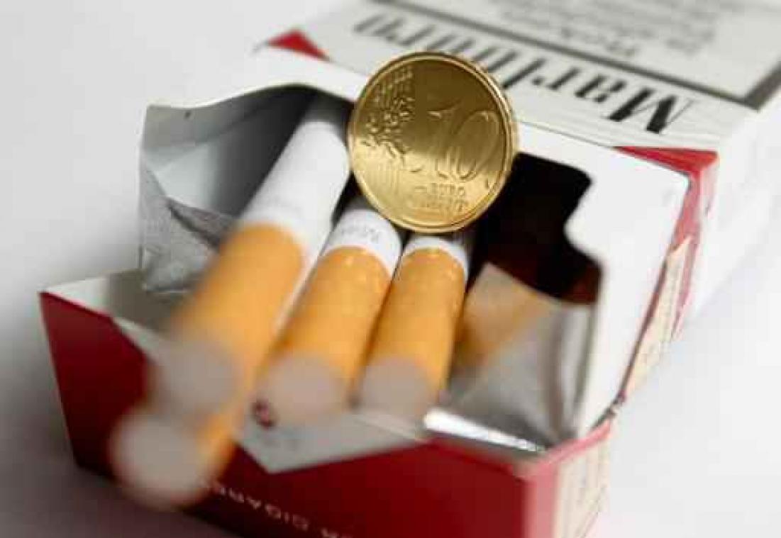 Prijs van tabak neemt toe, aantal rokers daalt