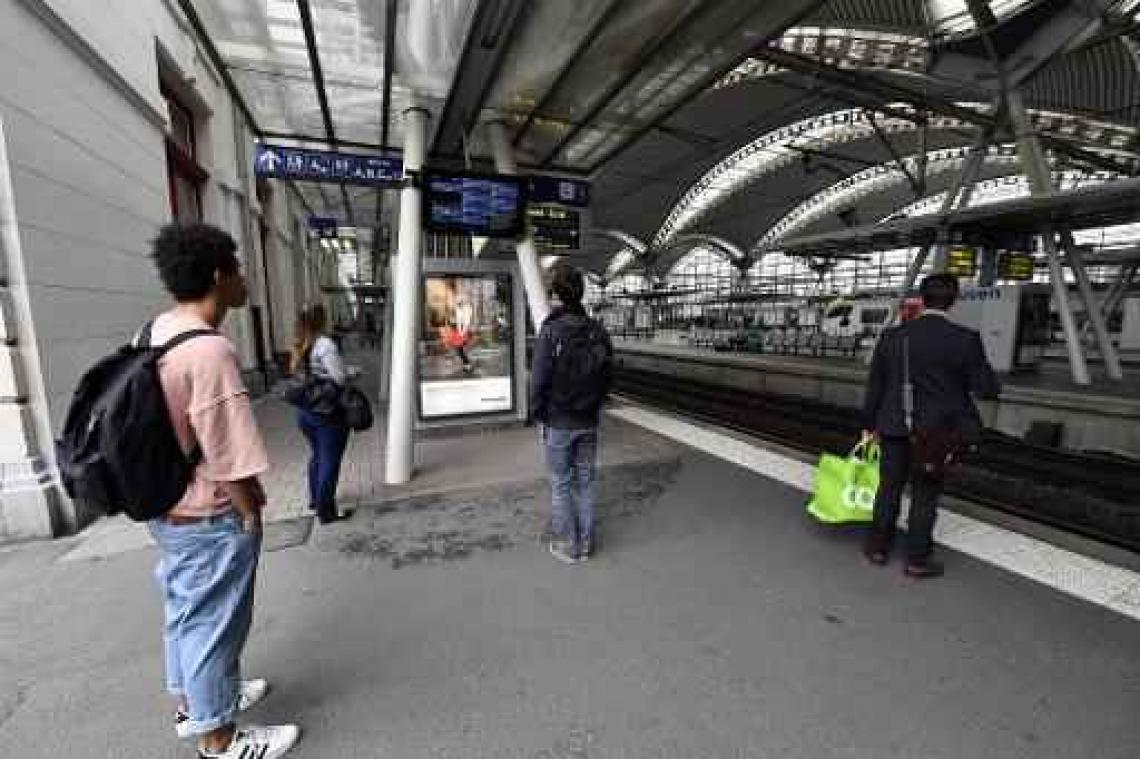 Drie à vier treinen op de tien rijden in Vlaanderen