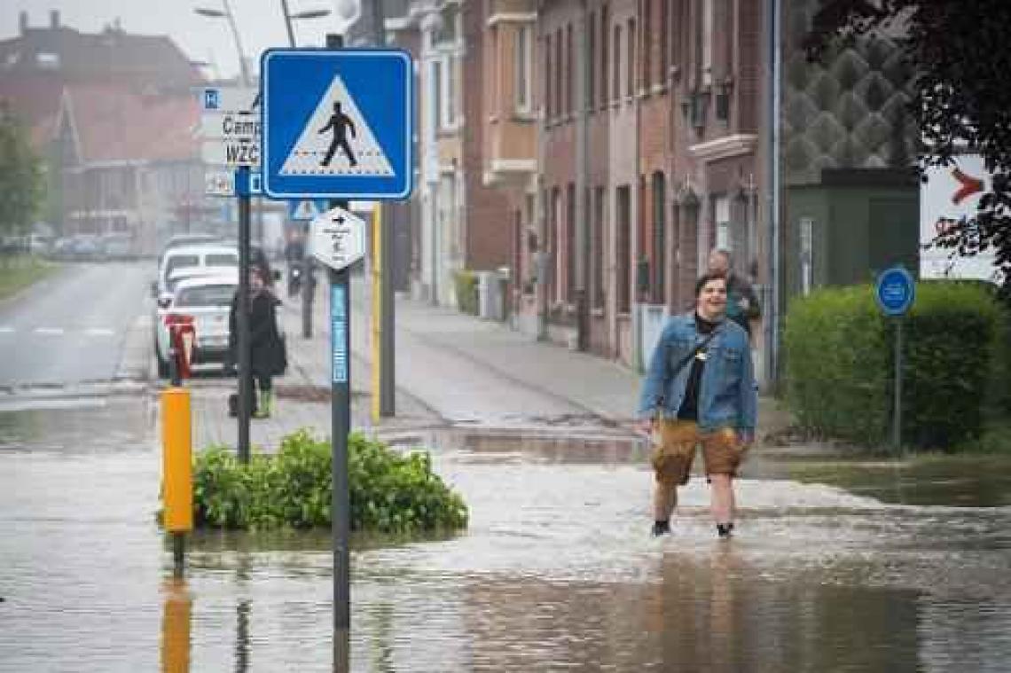 "Slechts één keer om de 150 jaar zoveel neerslag"
