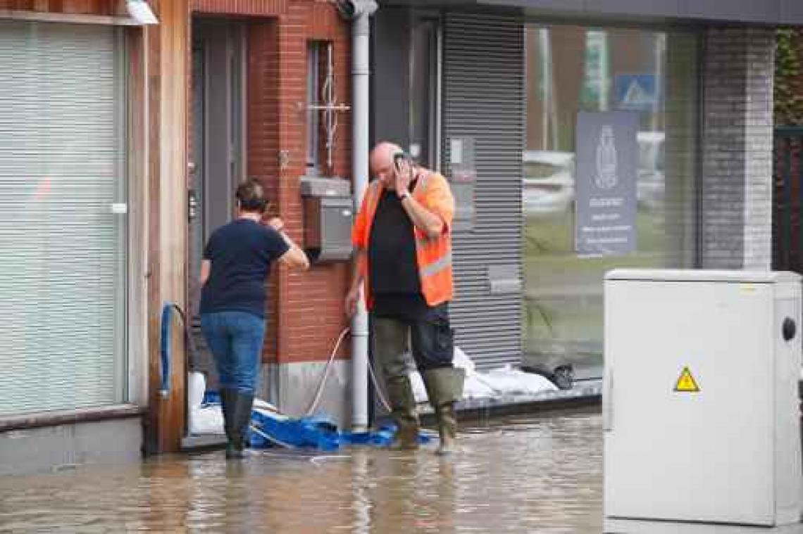 In Roeselare viel op één dag evenveel regen als normaal in anderhalve maand