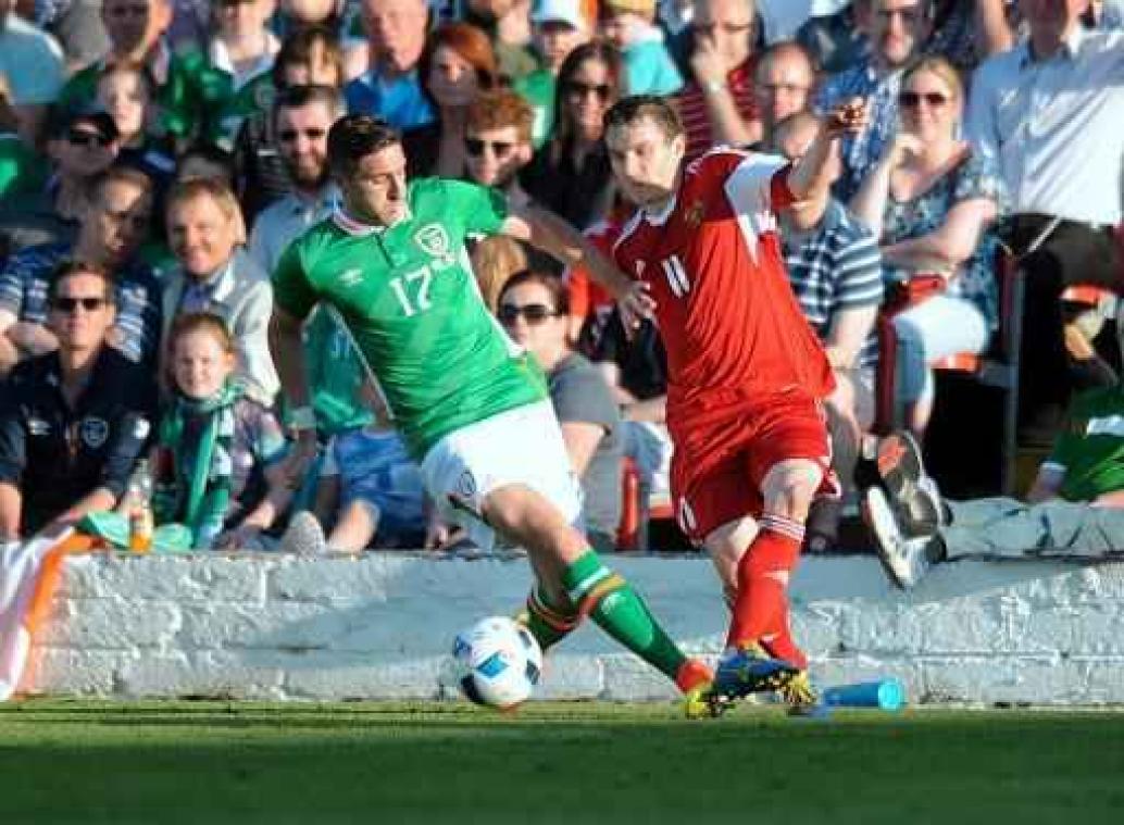 EK 2016 - Ierland loopt een blauwtje tegen Wit-Rusland in oefeninterland