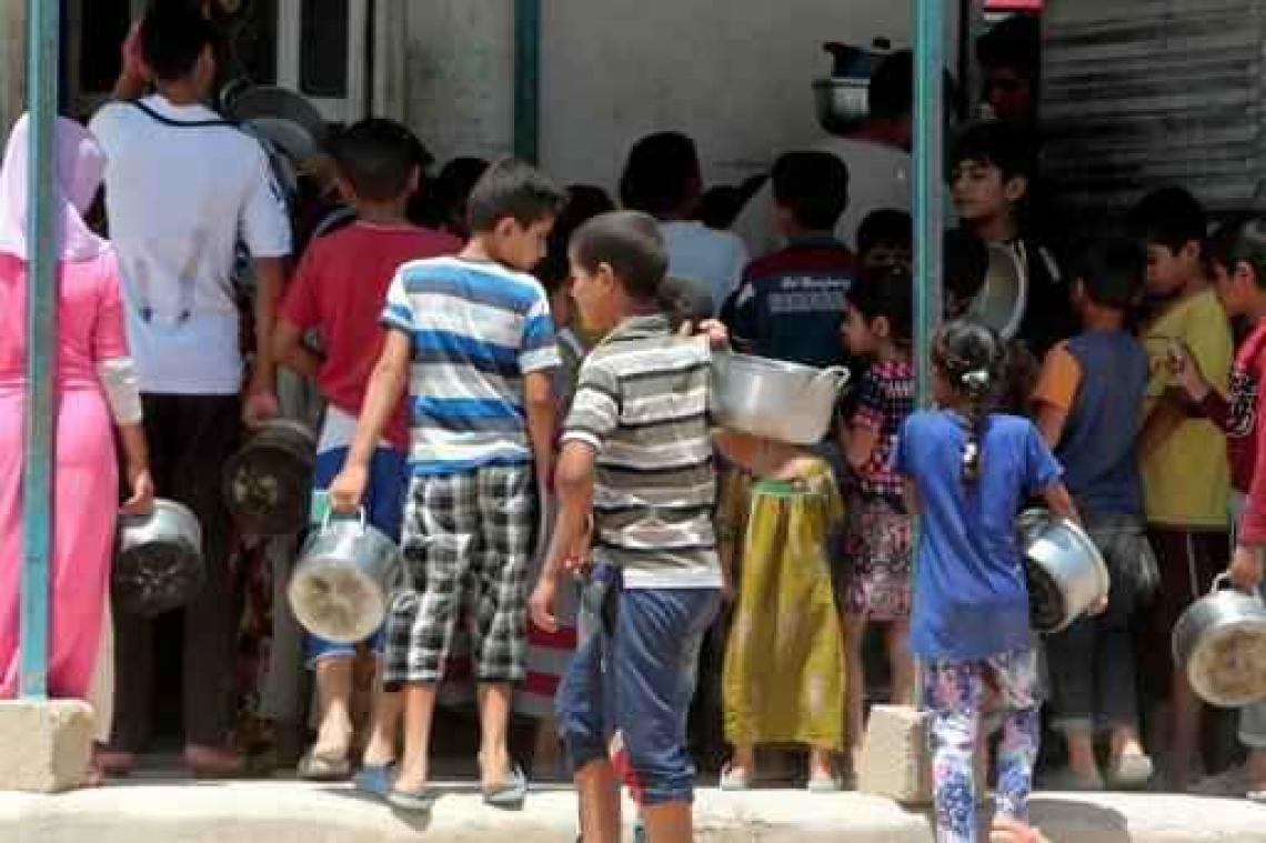 Zeker 20.000 kinderen geblokkeerd in Fallujah