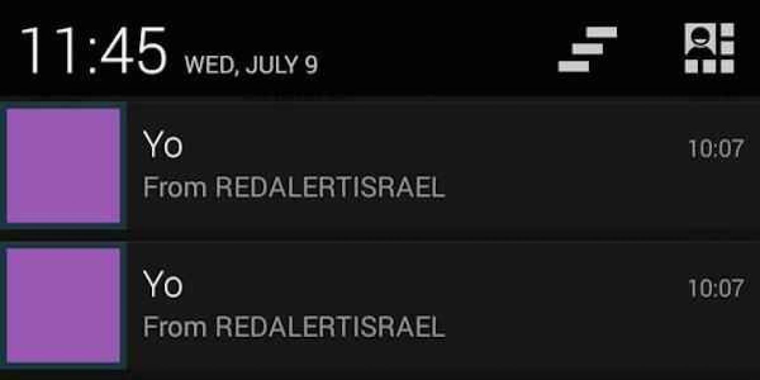 De Yo-app wordt gebruikt om Israeli's te waarschuwen voor raketaanvallen