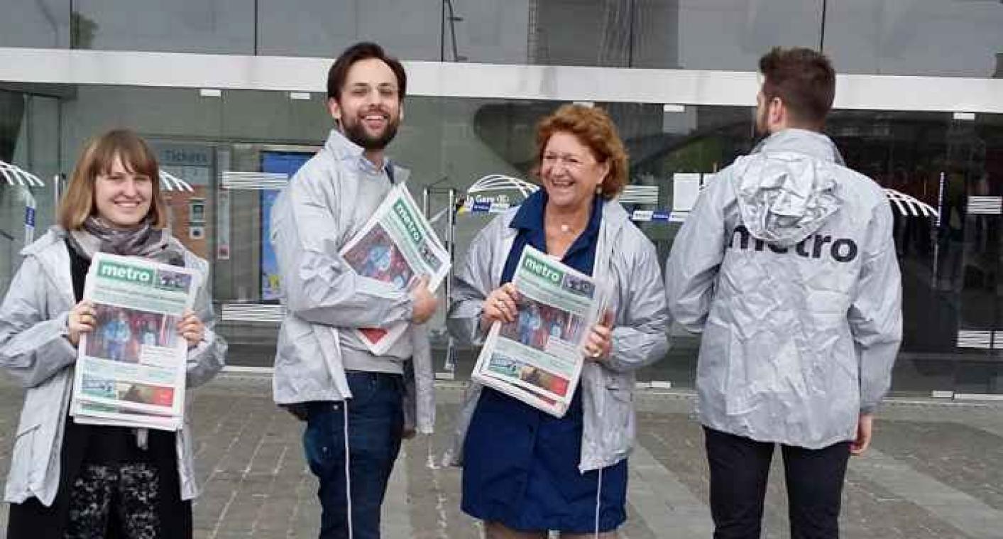 In Beeld: Metro verbroedert met lezers