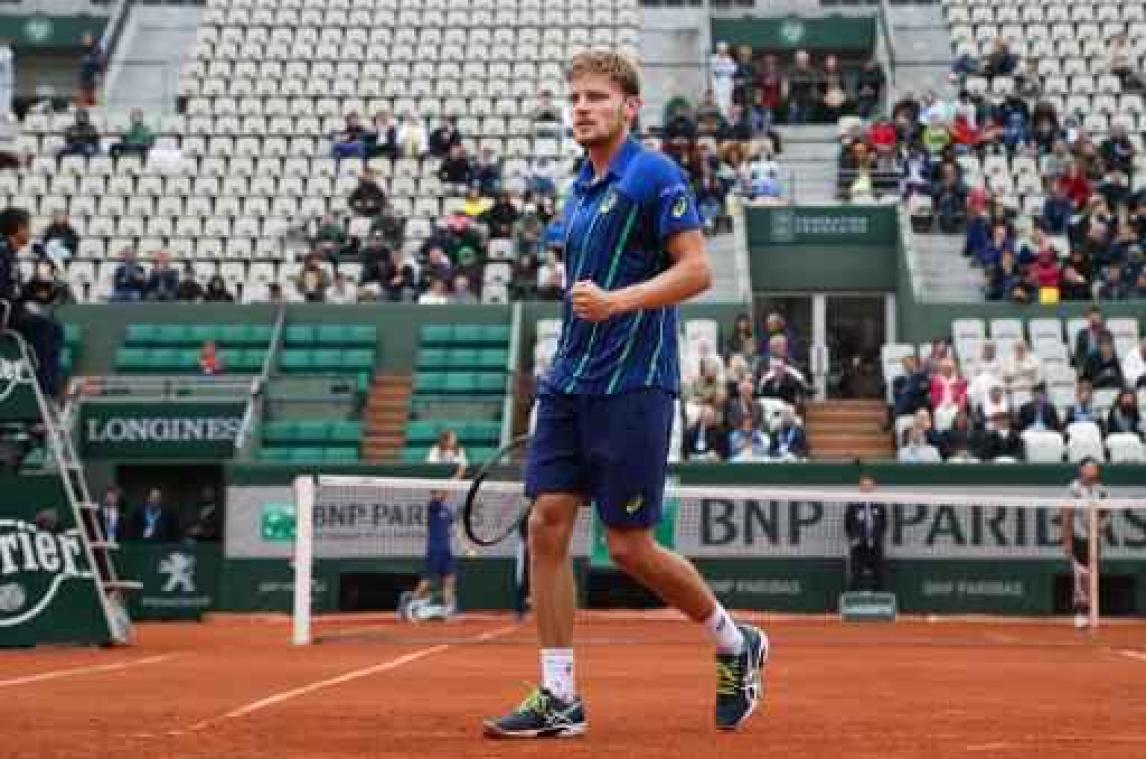 David Goffin strandt in kwartfinales Roland Garros
