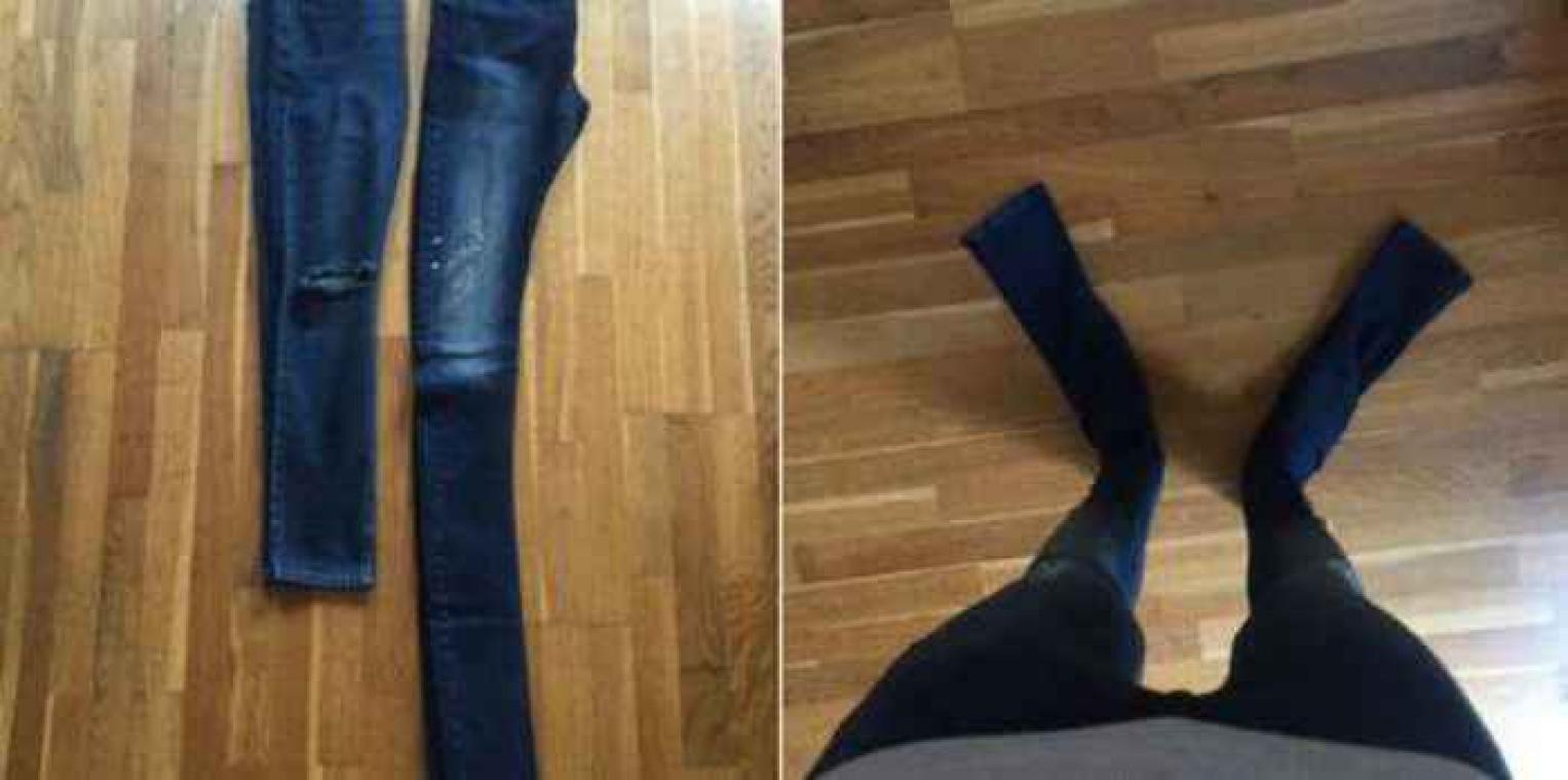 Twitter ligt in een deuk met veel te lange jeans