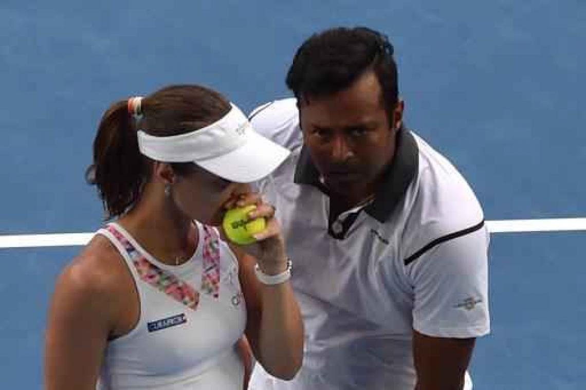 Martina Hingis en Leander Paes winnen gemengd dubbel in Parijs