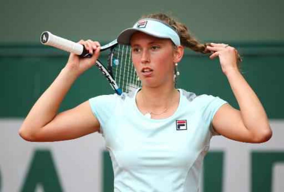 Elise Mertens neemt eerste horde in kwalificaties Rosmalen