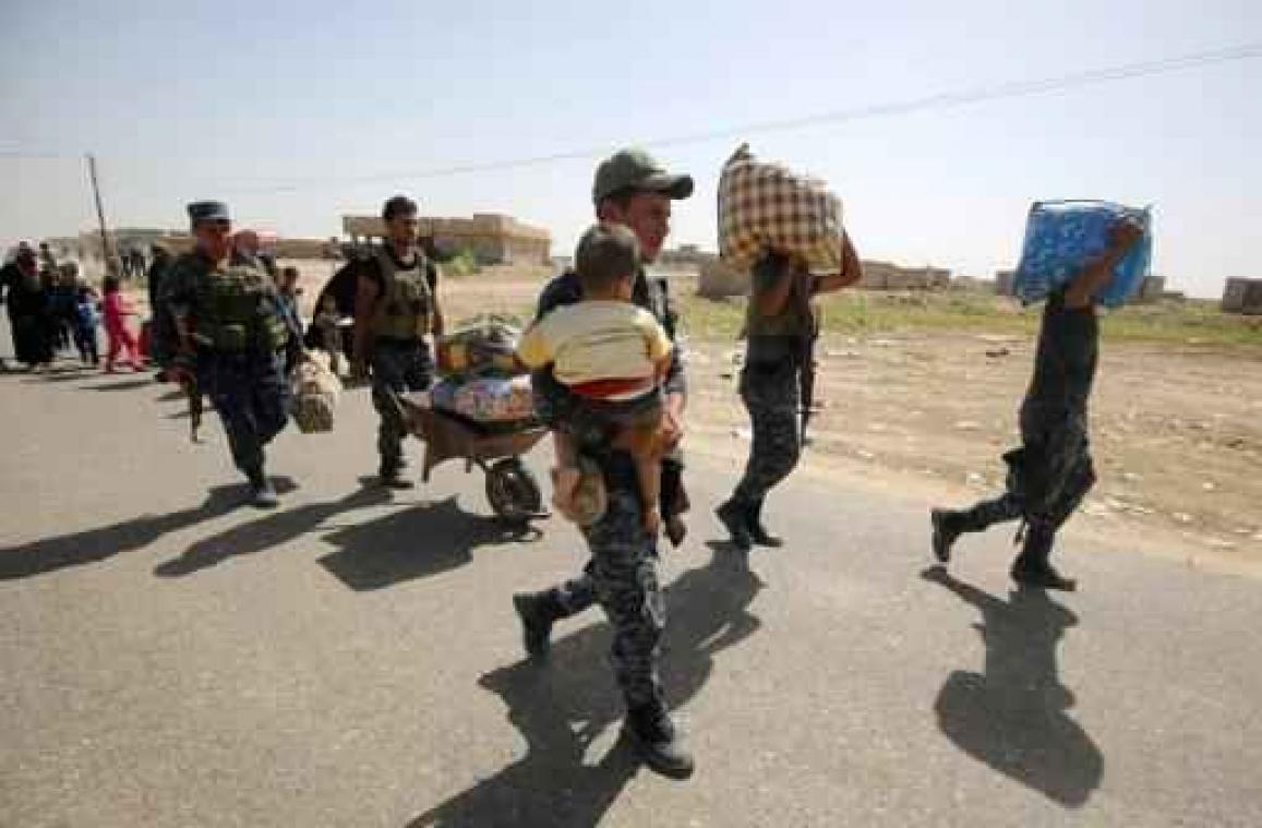 Iraakse troepen nemen voorstad van Fallujah in