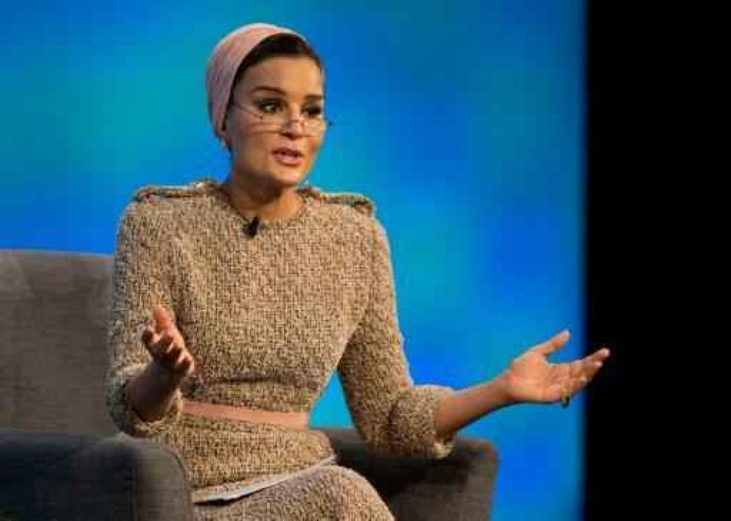Paus ontvangt sheika Mozah: "christenen en moslims zijn broeders"