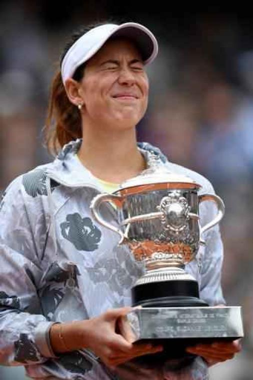 Roland-Garros - Garbine Muguruza ziet een kinderdroom werkelijkheid worden