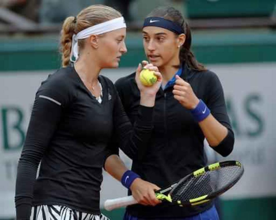 Françaises Garcia en Mladenovic winnen finale vrouwen dubbel Roland Garros