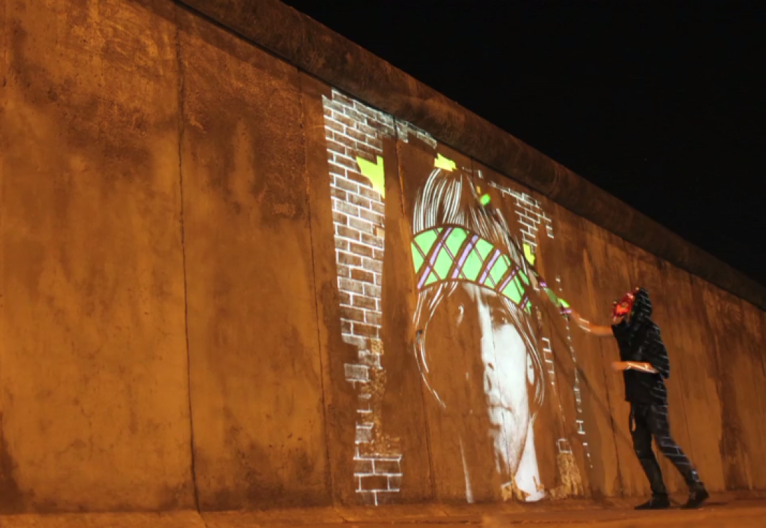 Zal video painting de nieuwe graffiti worden?