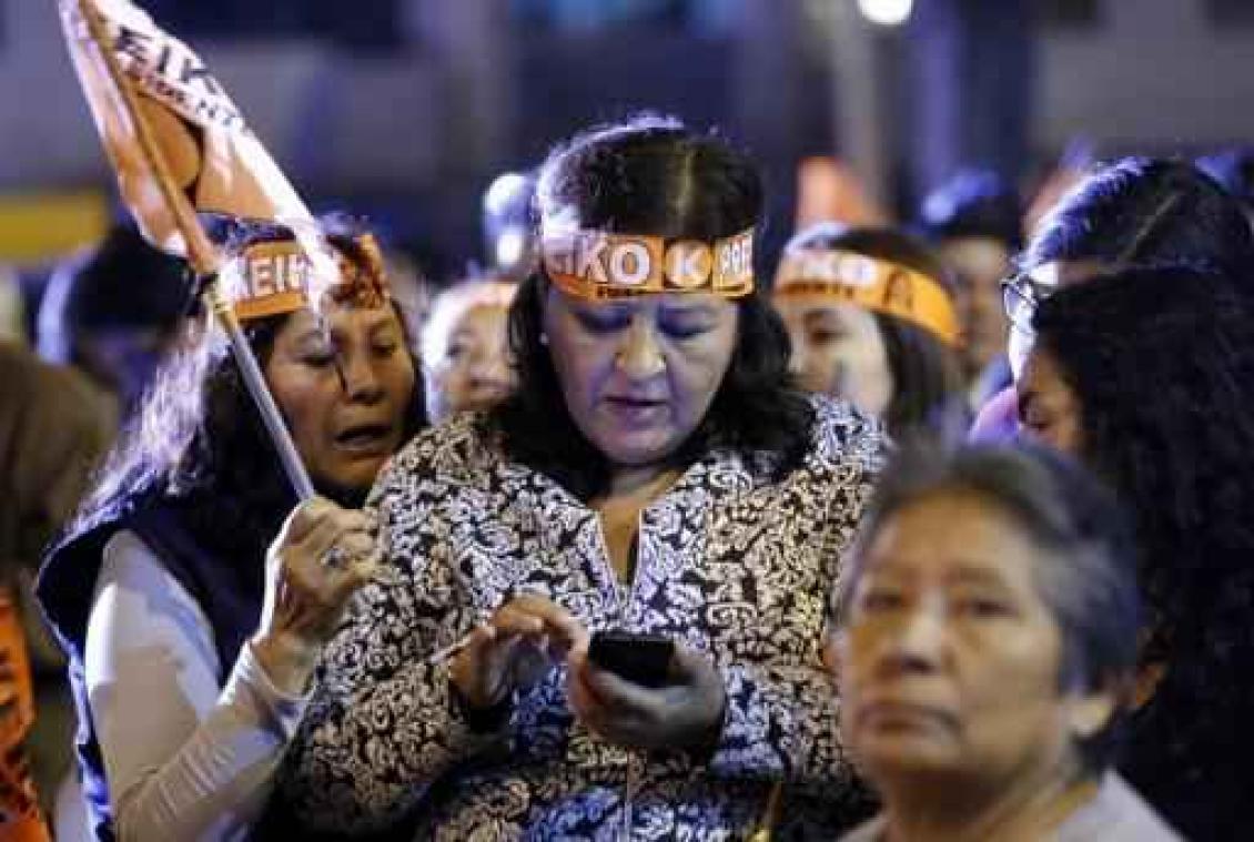 Presidentsverkiezing Peru - Kuczynski heeft kleine voorsprong op dochter van Fujimori