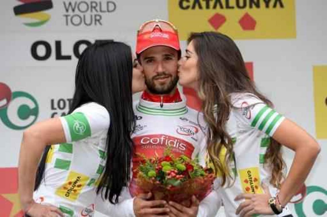 Critérium du Dauphiné - Nacer Bouhanni sprint sneller dan Jens Debusschere