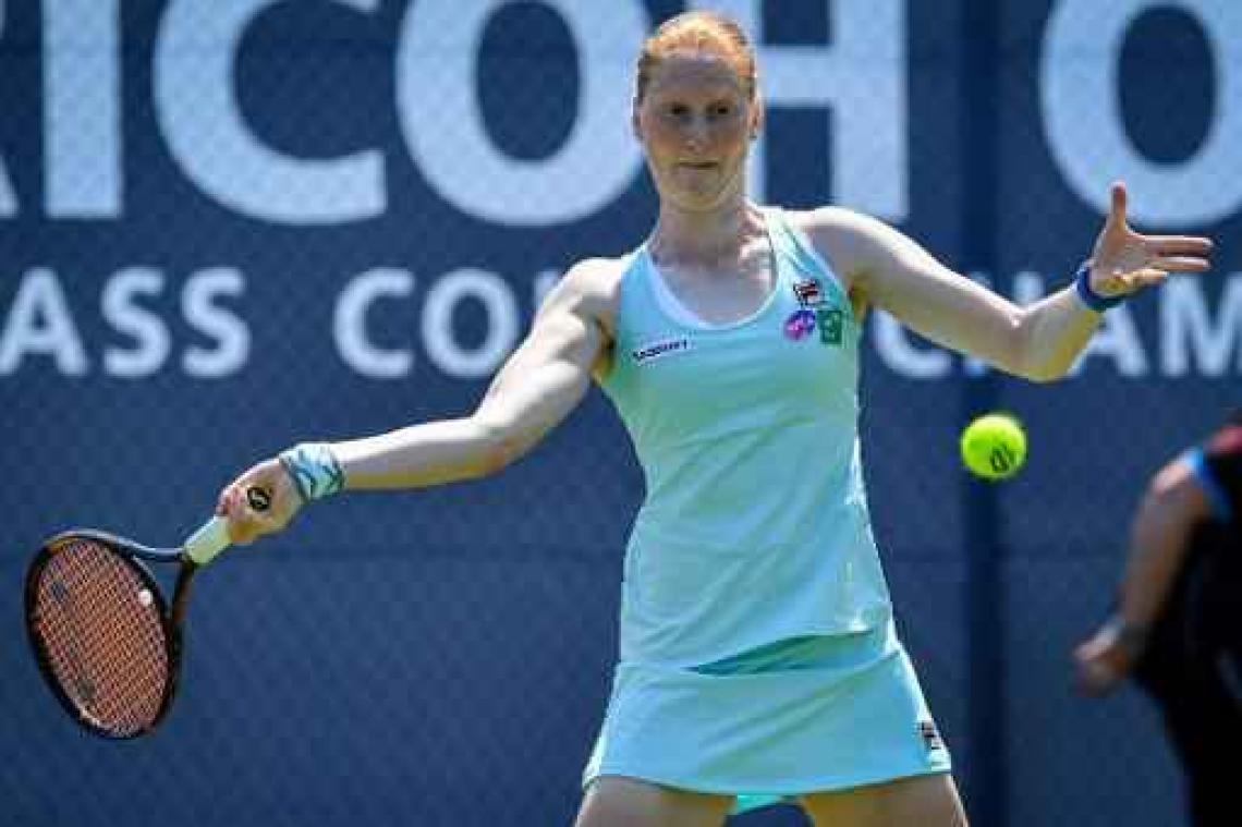 WTA Rosmalen - Van Uytvanck gaat nipt onderuit tegen topreekshoofd Bencic