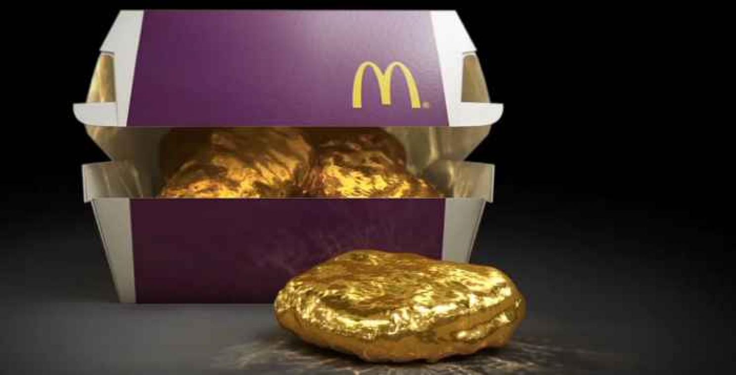 McDonald's wil Japanners lokken met een gouden kipnugget