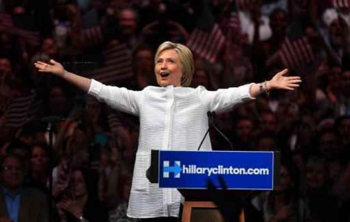 Clinton wint ook in Californië