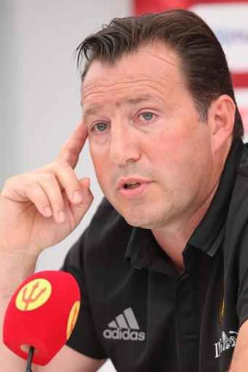 Marc Wilmots: "Eindelijk 24 spelers op trainingsveld"