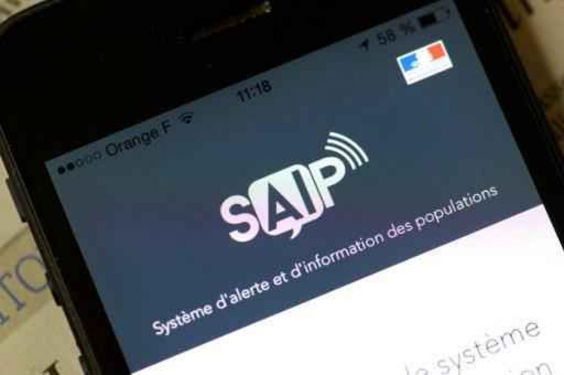 App waarschuwt tijdens EK voor aanslagen