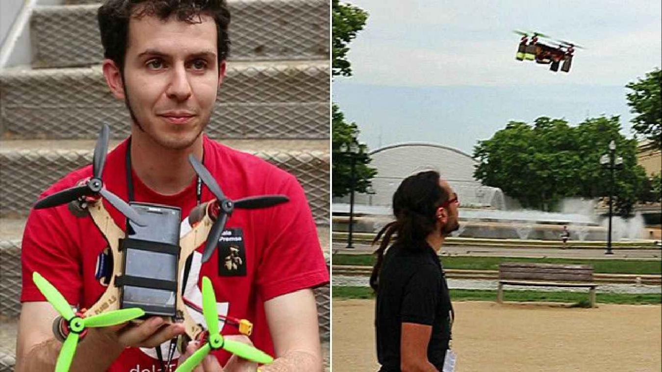 Flone, de combinatie tussen drone en smartphone